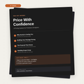Price With Confidence — A Pricing System for Freelance Designers